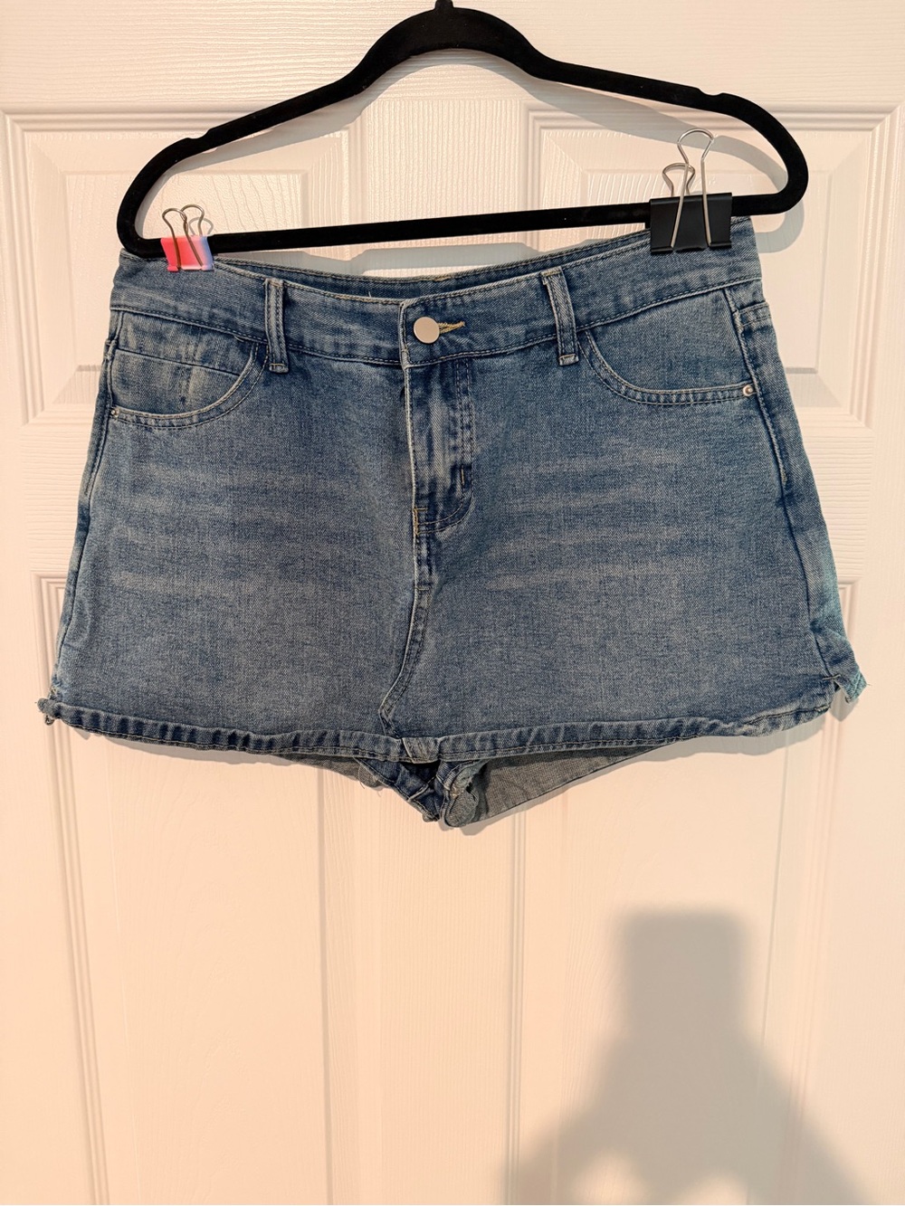 Women's Blue Denim Jean skort XL
